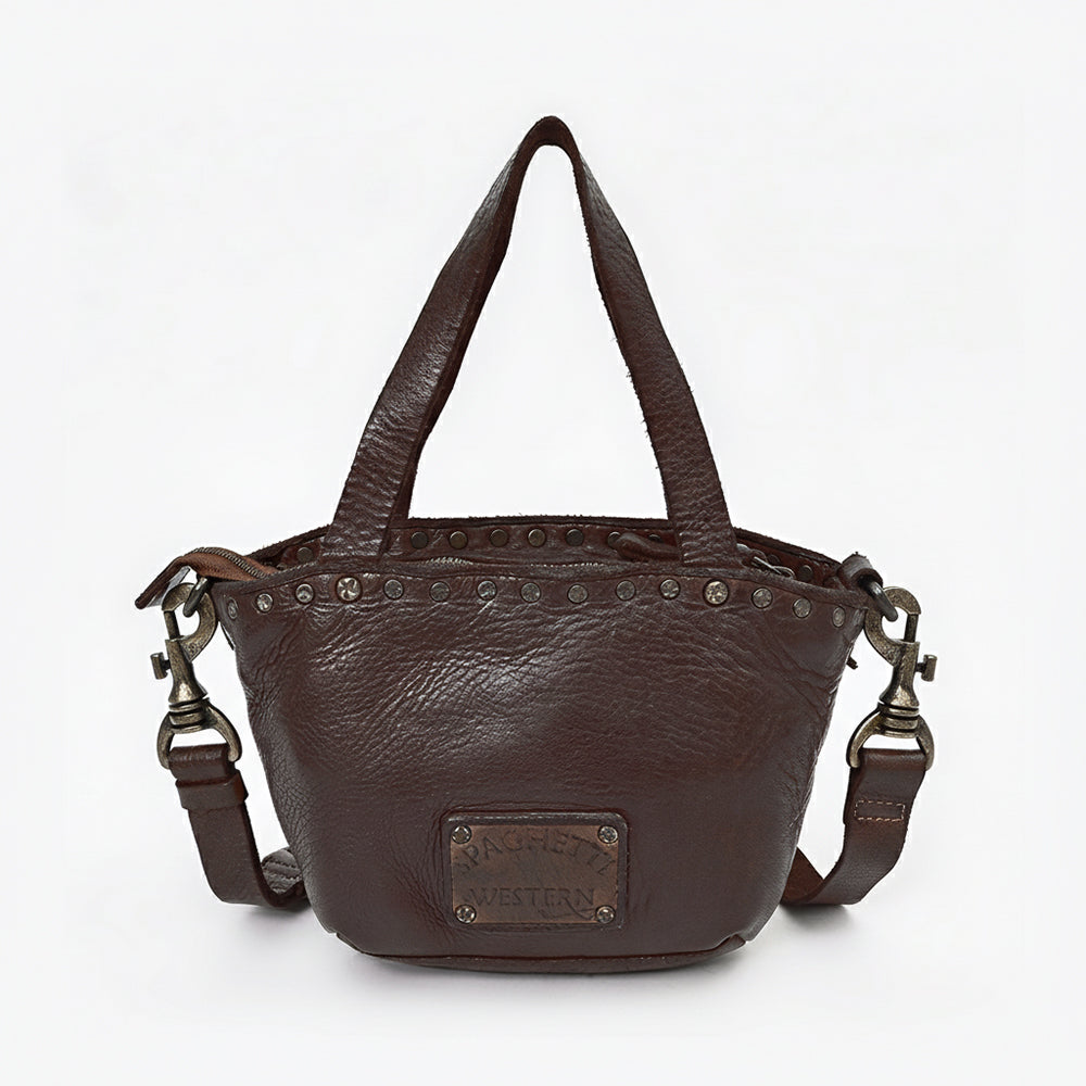 SWC480 Bellavento - Leather Riveted Tote