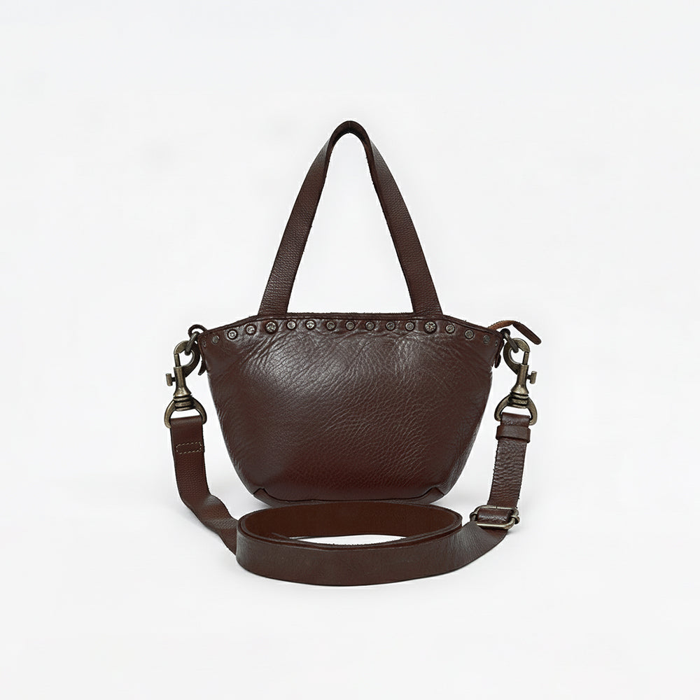 SWC480 Bellavento - Leather Riveted Tote