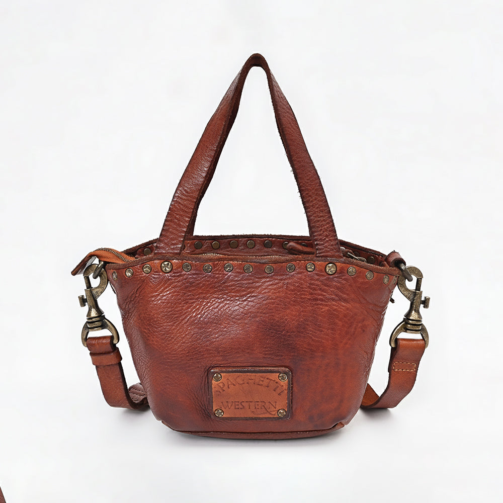 SWC480 Bellavento - Leather Riveted Tote