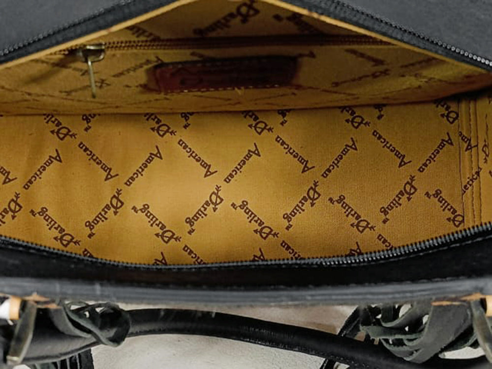OHG211 Tote Hair on Genuine Western Leather Women Bag
