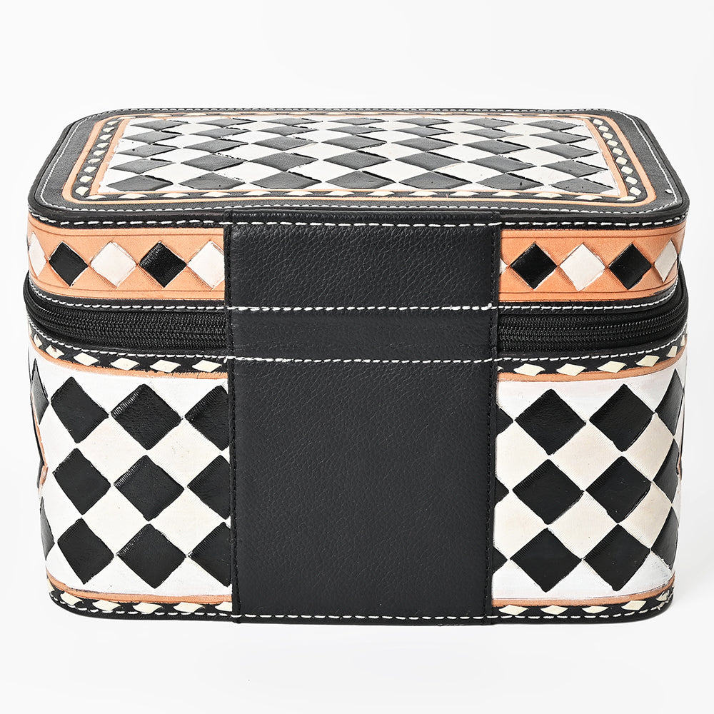 OHA156 Jewelery Case Genuine Western Leather Women Bag