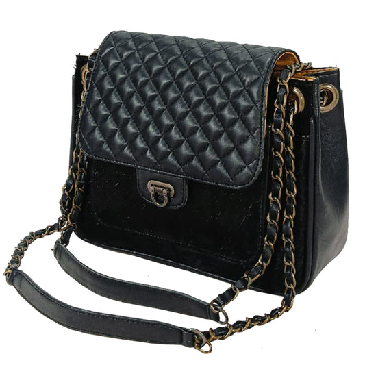 ADBG1867 Crossbody Hair on Genuine Leather Women Bag