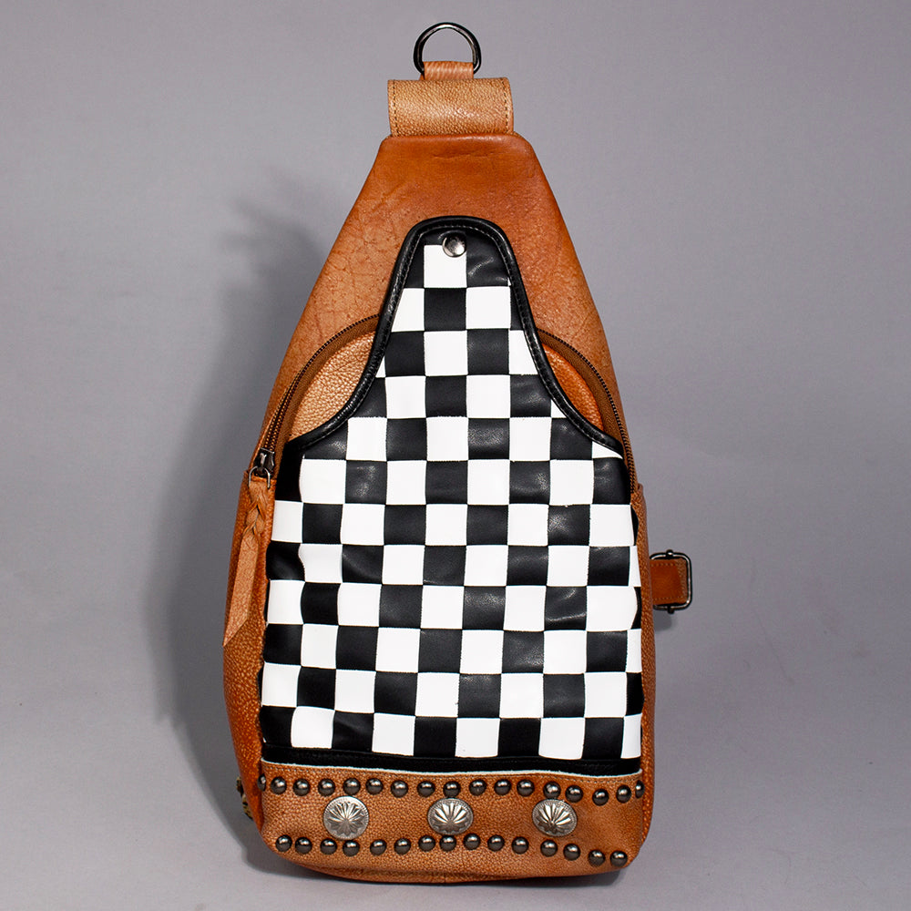 ADBGM856 Sling Genuine Full Grain Leather Women Bag