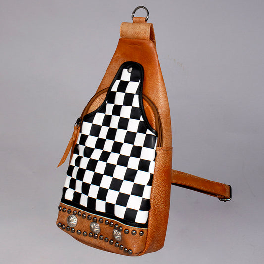 ADBGM856 Sling Genuine Full Grain Leather Women Bag