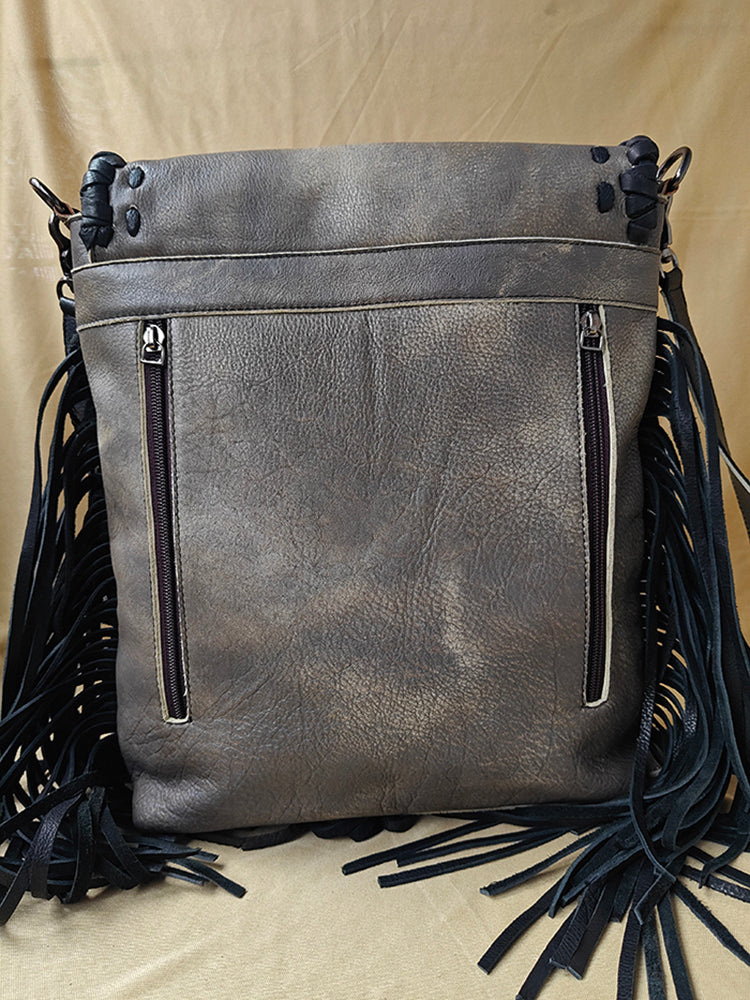 ADBGM872 Messenger Genuine Leather Women Bag