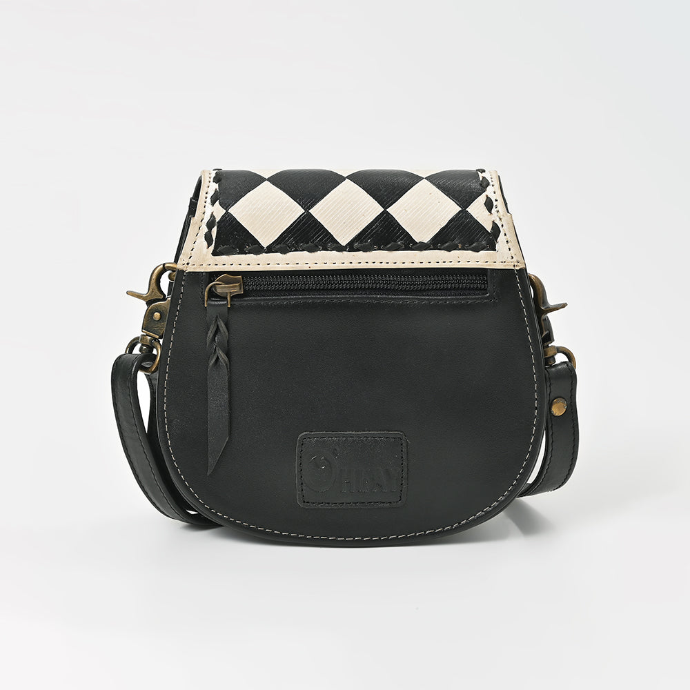 ADBGM906 American Darling Western Leather Cross body Bag with Artisan Buck stitched Detail