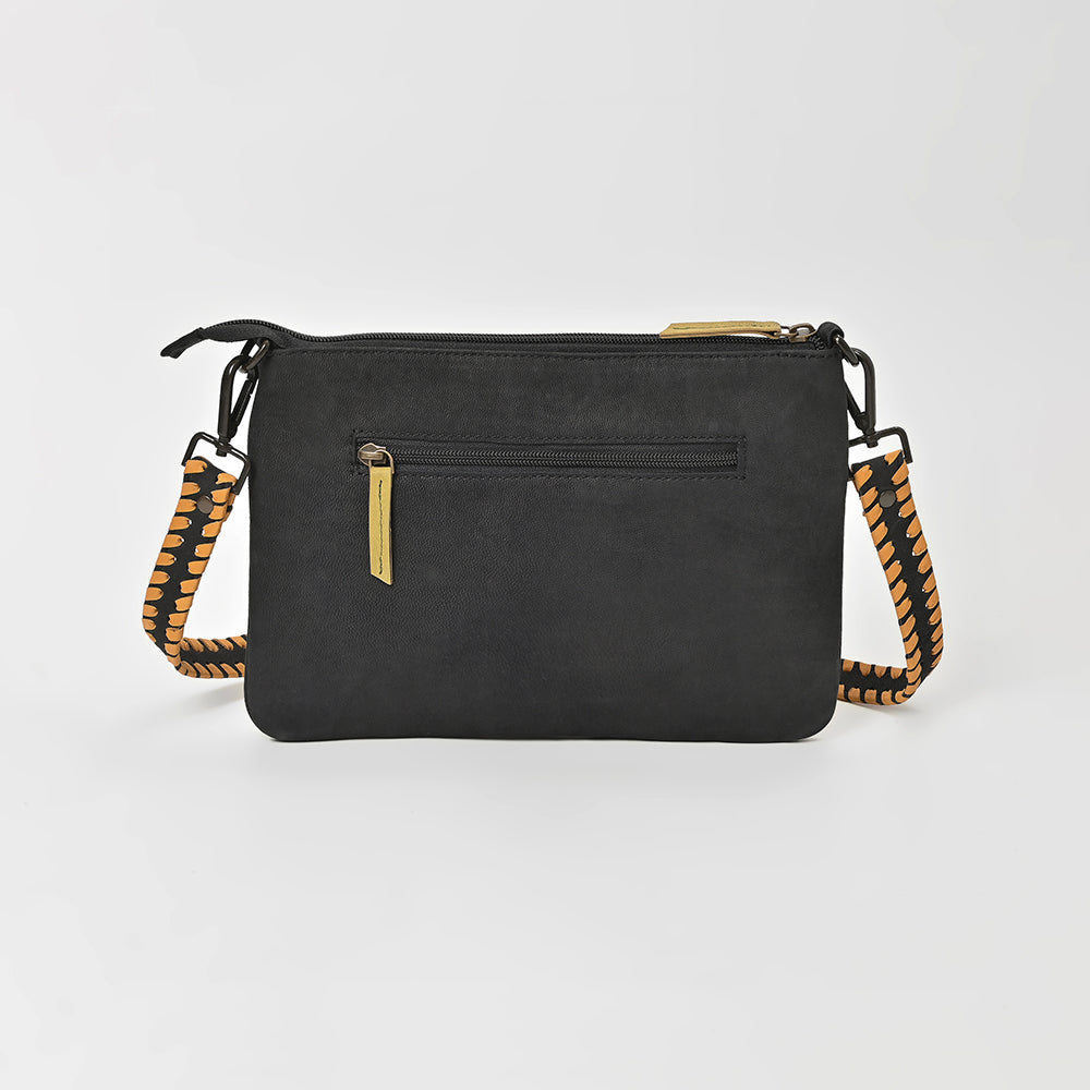 ADBGZ1106 Genuine Leather Embroidered Western Crossbody by American Darling