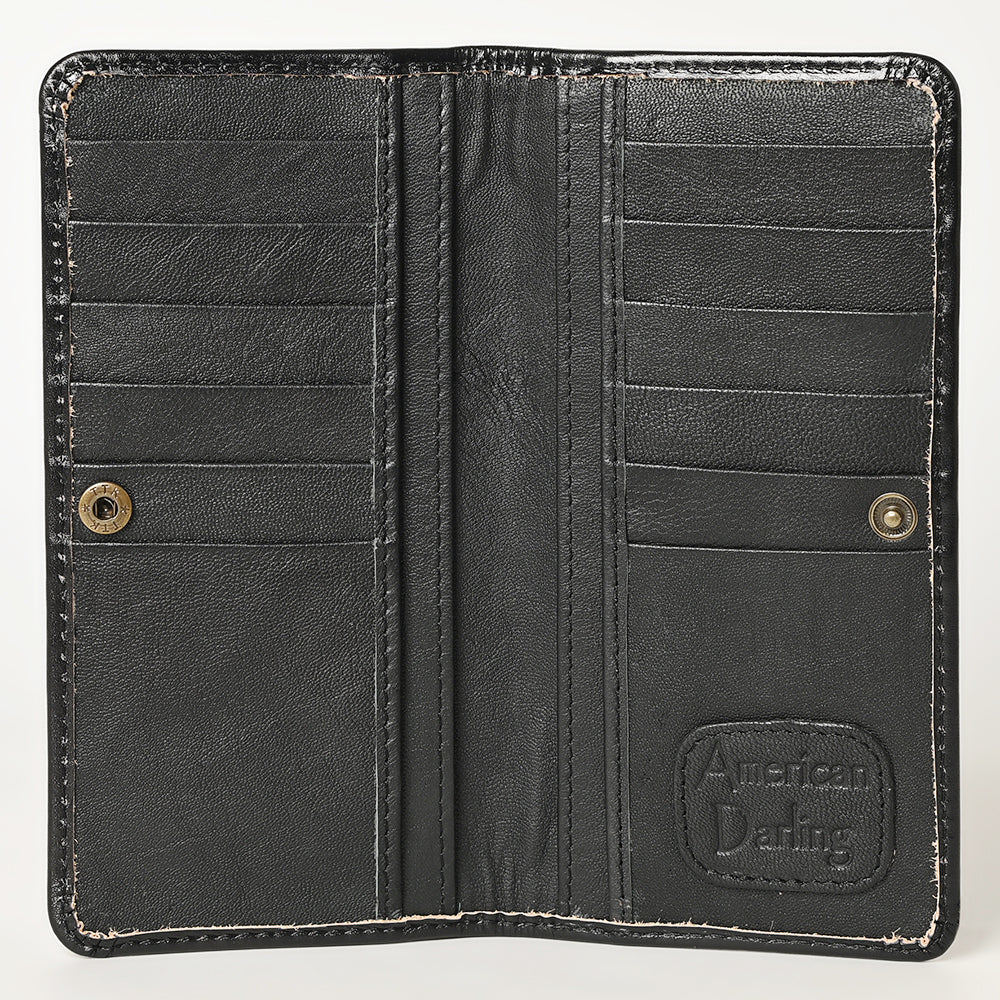 ADBG1269A American Darling Tooled Leather Wallet -Western Bifold Clutch