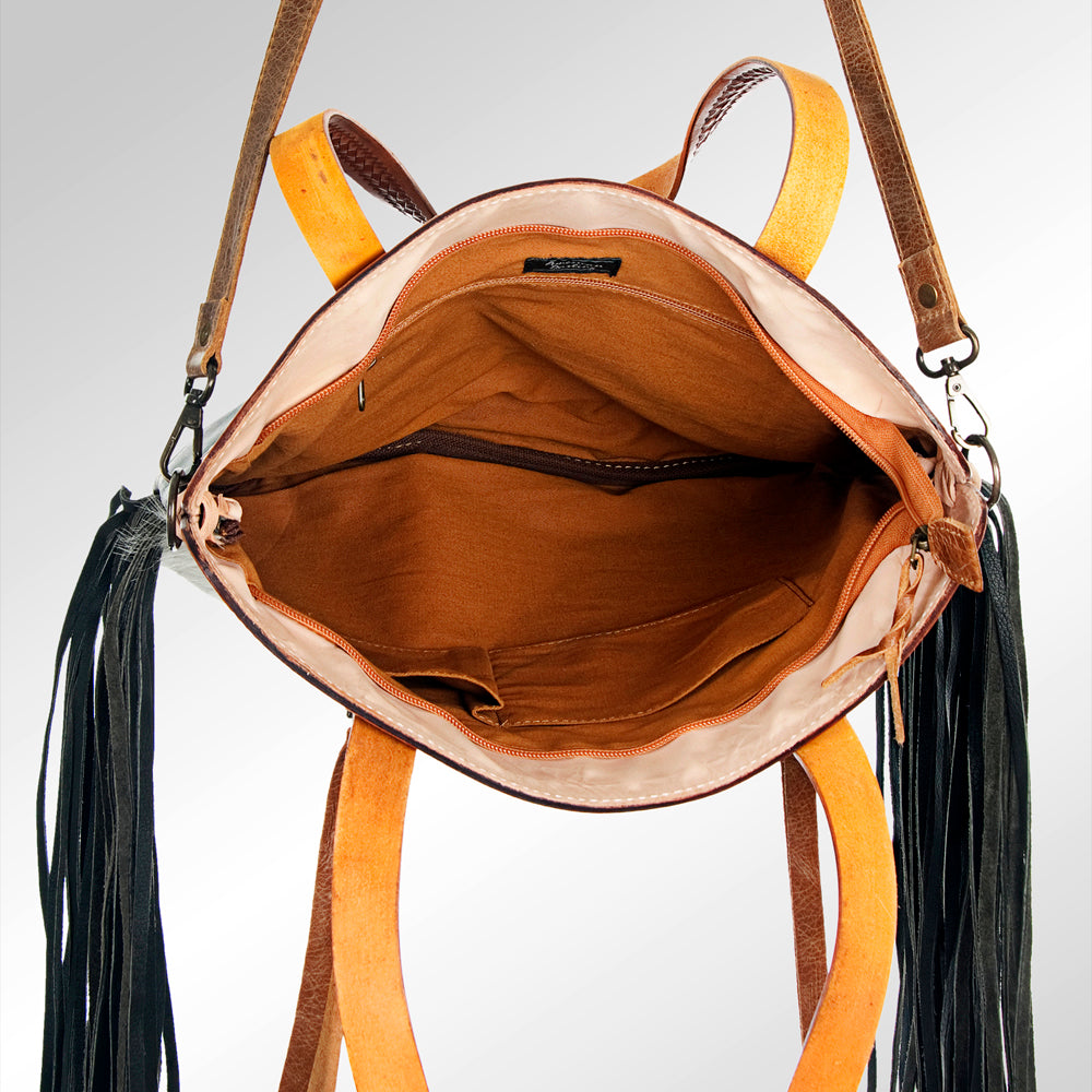 LC-ADBGS113BKW Messenger Genuine Western Leather Women Bag