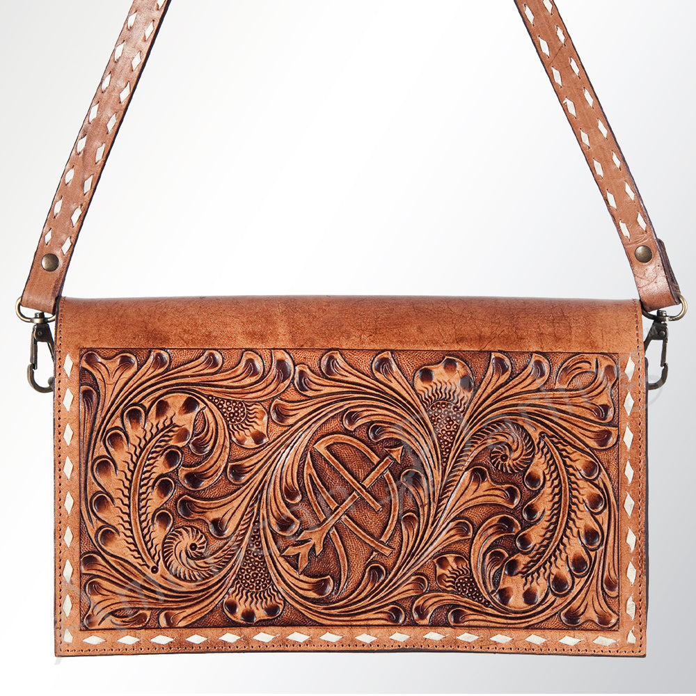 LC-ADBGZ327 Crossbody Genuine Western Leather Women Bag