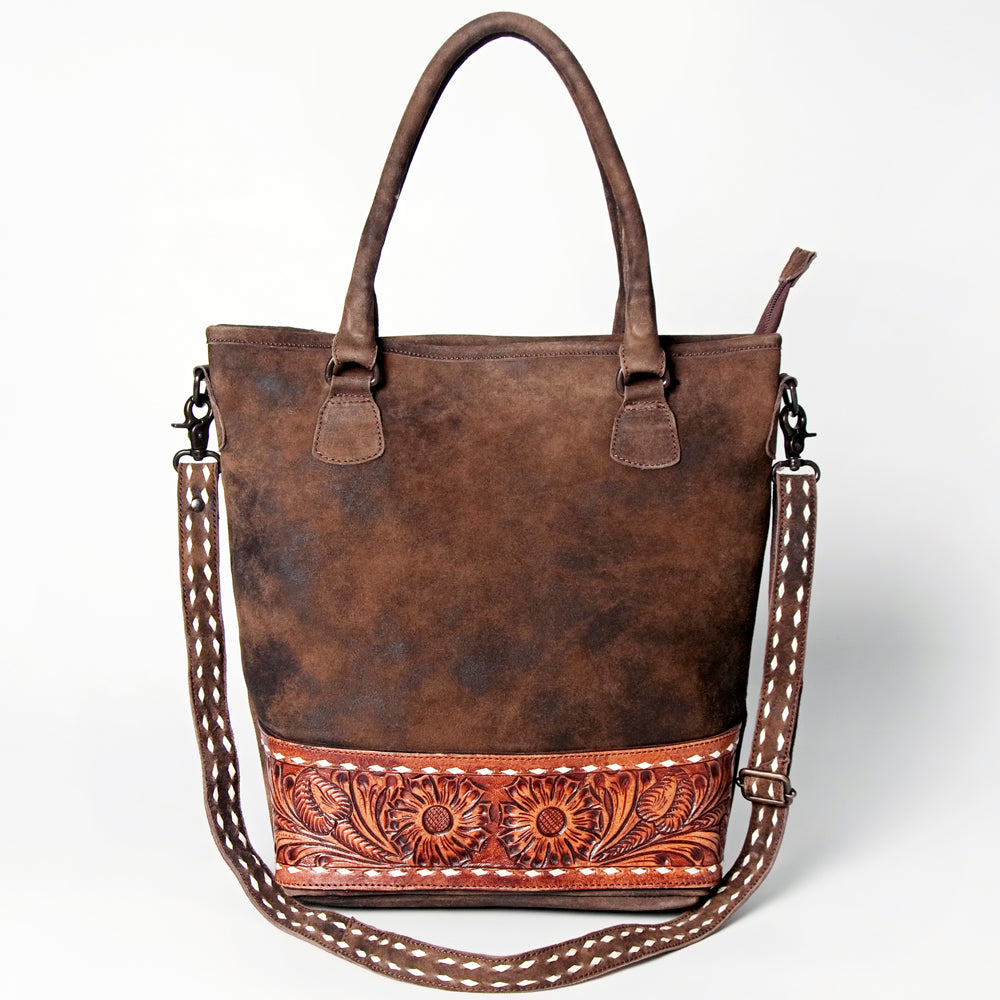 LC-ADBGZ276 Tote Genuine Western Leather Women Bag