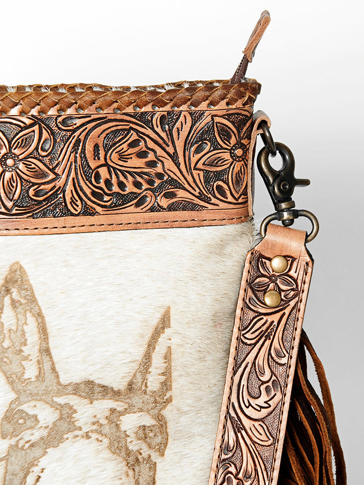 ADBGS192 Large Crossbody Genuine Western Leather Women Bag Cady