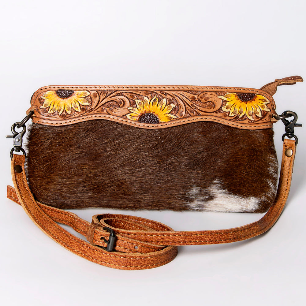 LC-ADBGS199TAWSUNF  Crossbody Genuine Western Leather Women Bag