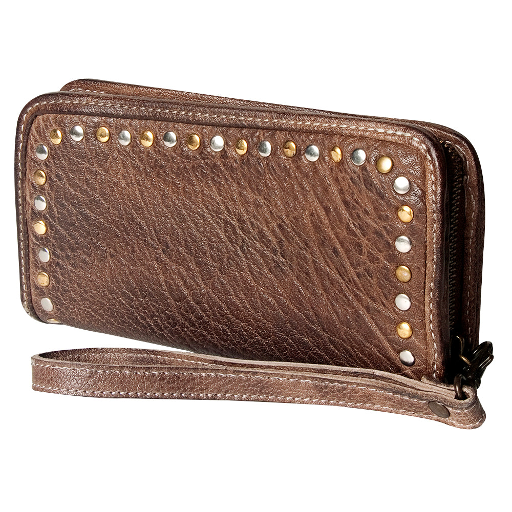 NMBGZ110 Wristlet Genuine Leather women bag western Bag