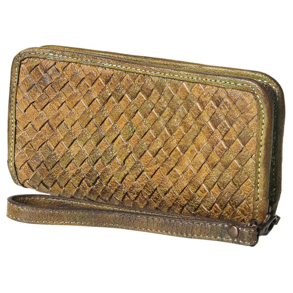 NMBGZ109 Wristlet Genuine Leather women bag western Bag