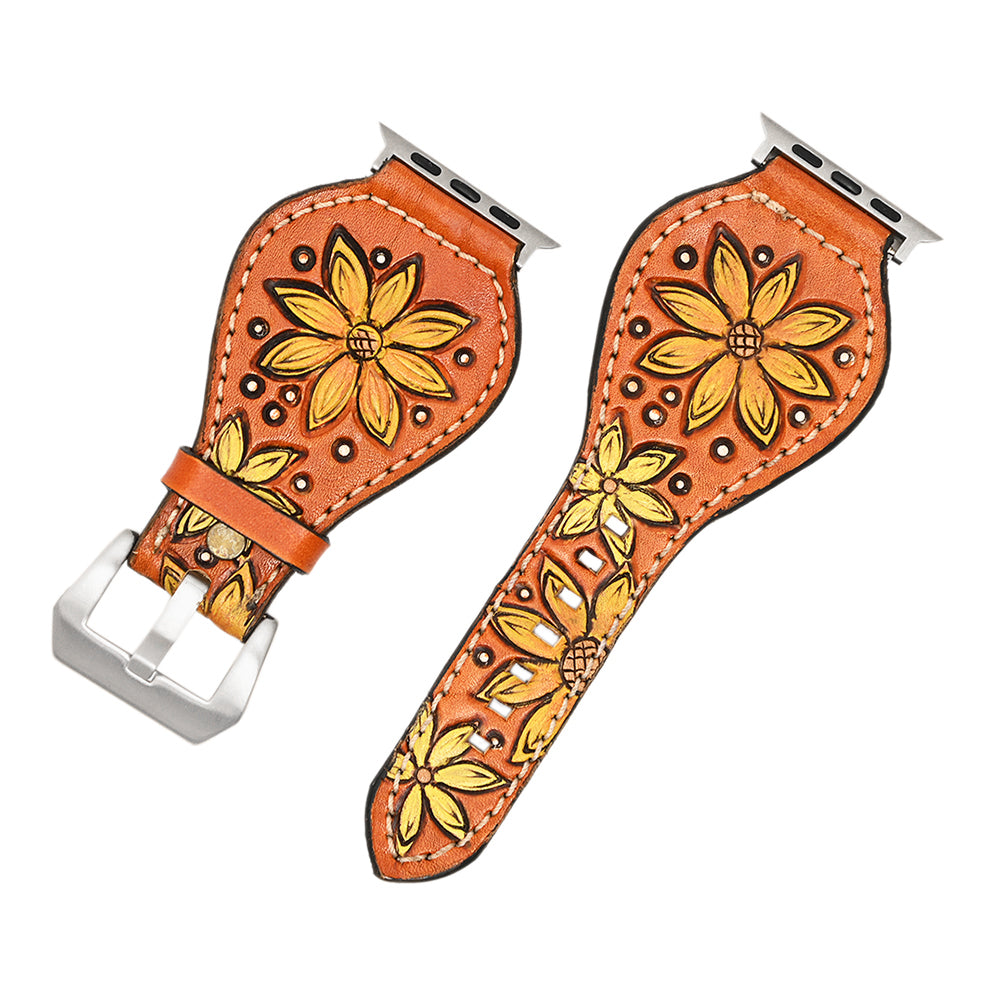 LC-ADWAR147 Genuine American Leather I watch Strap Unisex