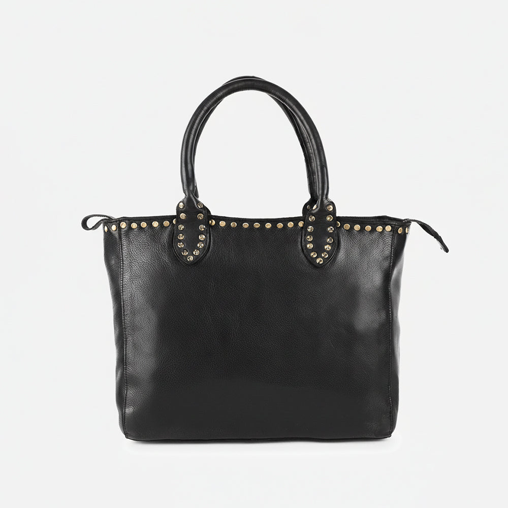 SWL139 Solviera -Handcrafted Riveted Tote