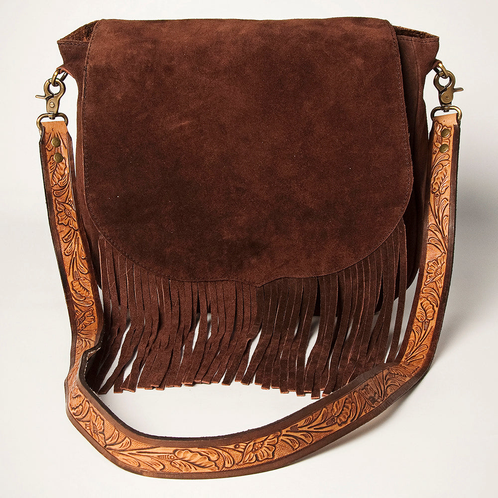 LC-ADBGK107 Messenger Genuine Western Leather Women Bag