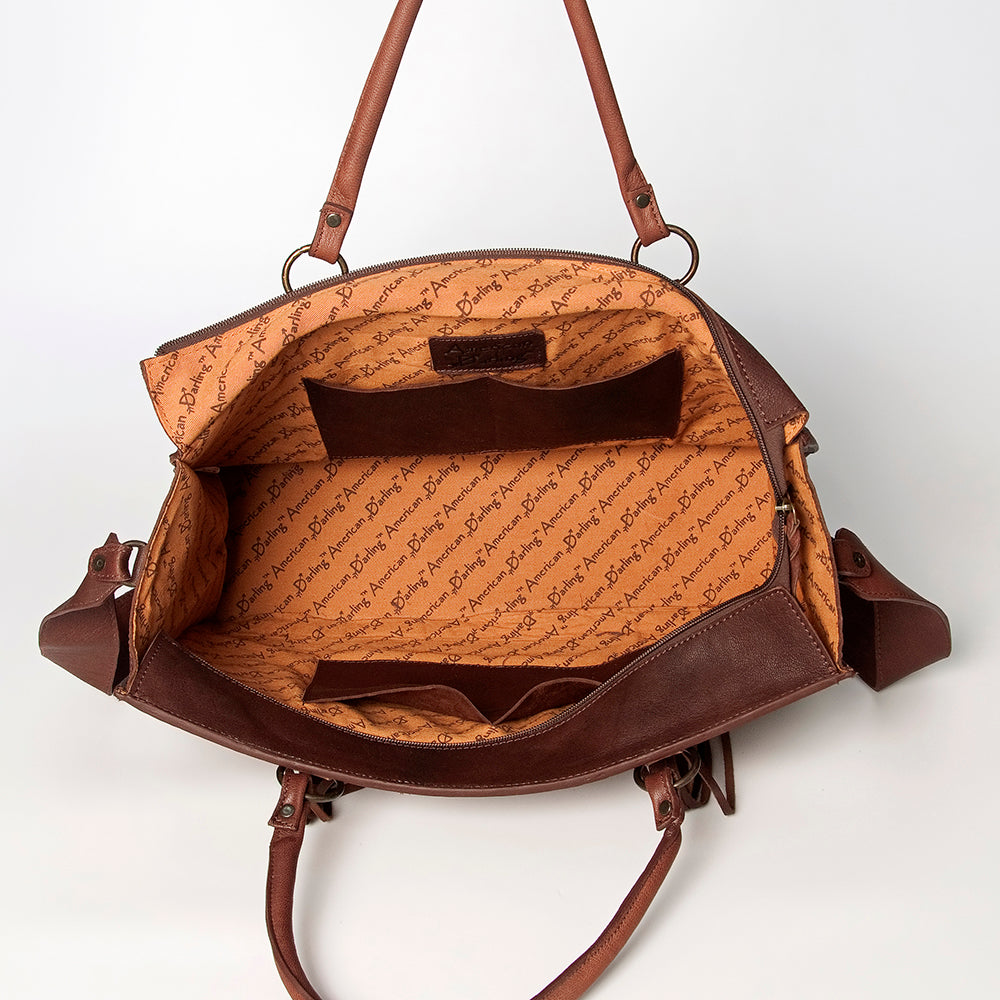 LC-ADBGZ200D Tote Genuine Western Leather Women Bag