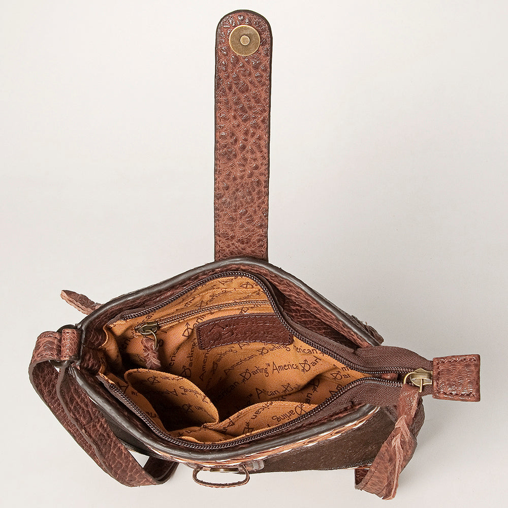 LC-ADBGZ298B Shoulder Genuine Western Leather Women Bag