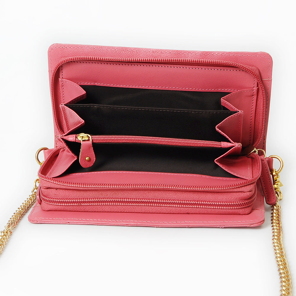 NMBGM220 Organiser Vintage Handmade Genuine Cowhide Leather Women Bag