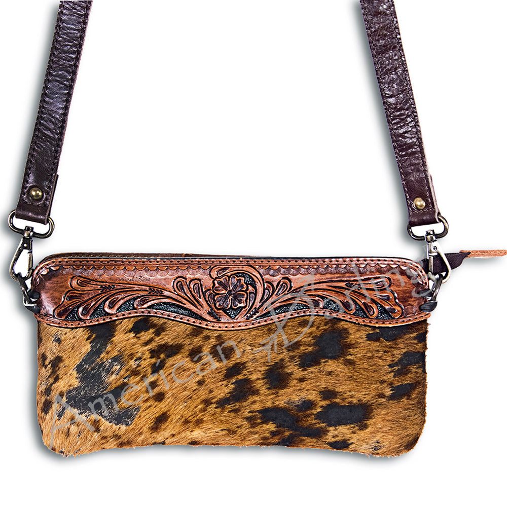 LC-ADBGS199BRAC1 Crossbody Genuine Western Leather Women Bag