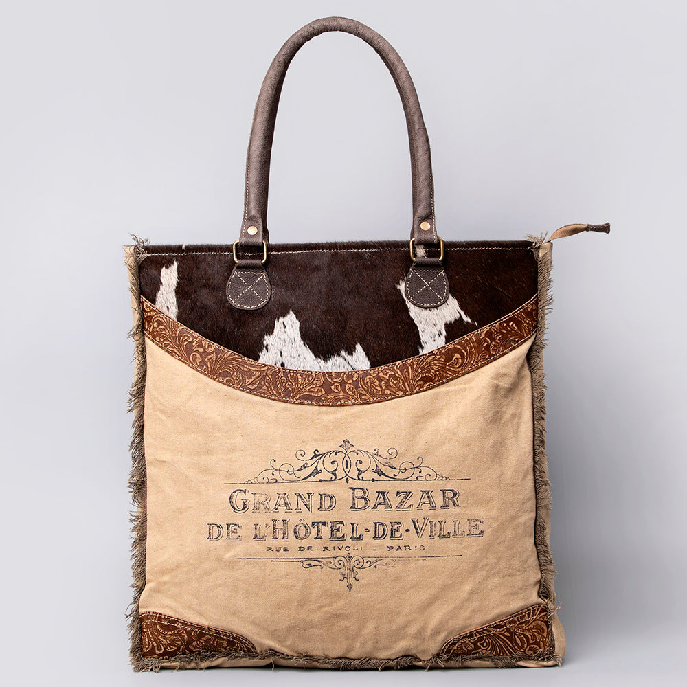 OHV130 Weekender Upcycled Canvas Ladies Bag