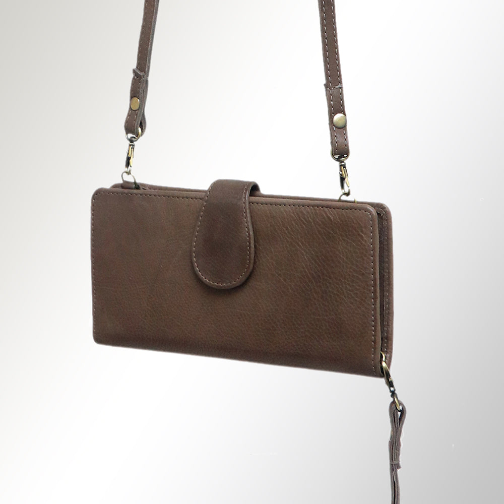 ADBGM113 Wristlet Genuine Western Leather Women Bag Ella