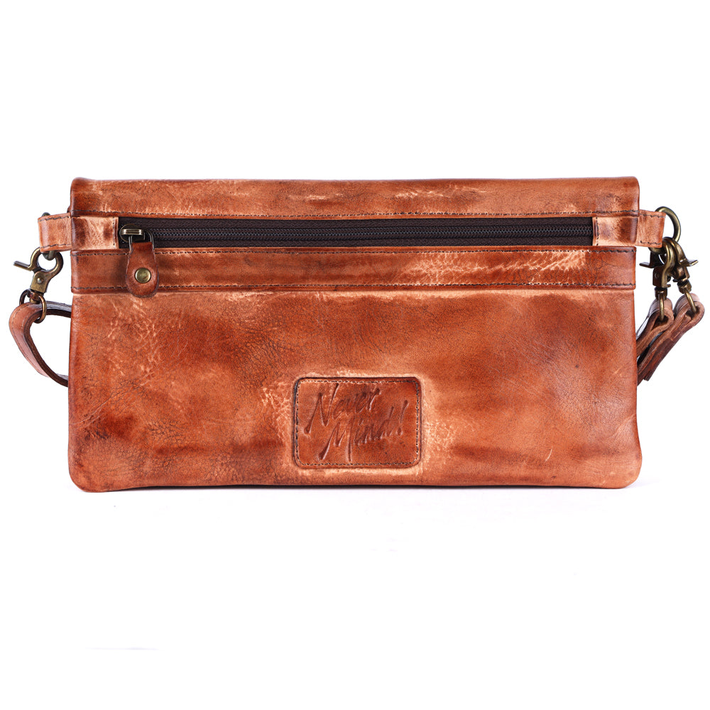NMBGM140 Wristlet Genuine Leather women bag western Bag