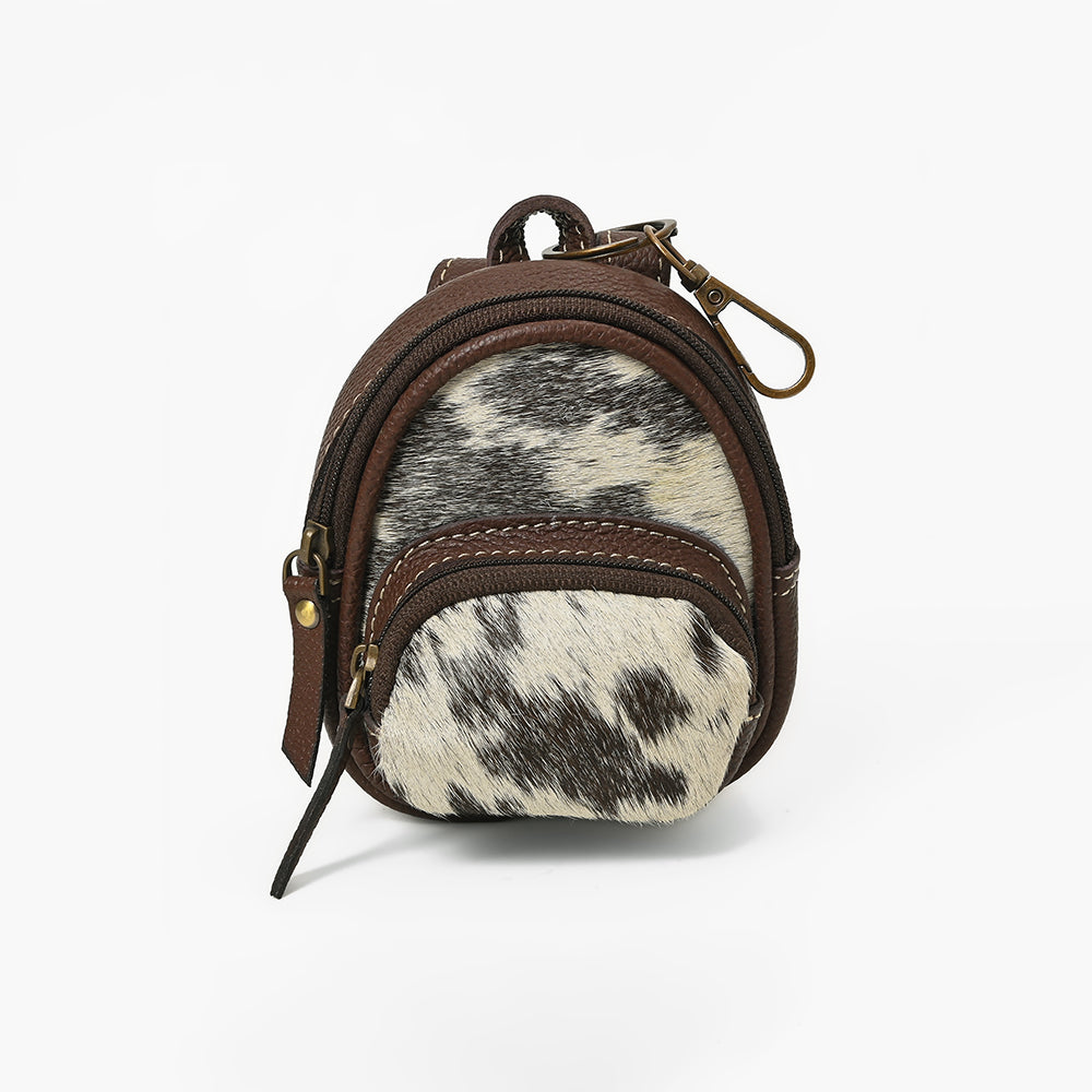 ADCHA130 American Darling Genuine Hair-On Hide Mini Dome Backpack Bag & Pouch