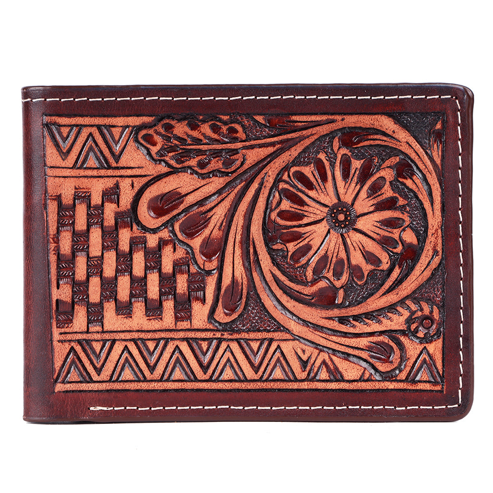 BEBGM174-Western Leather Wallet