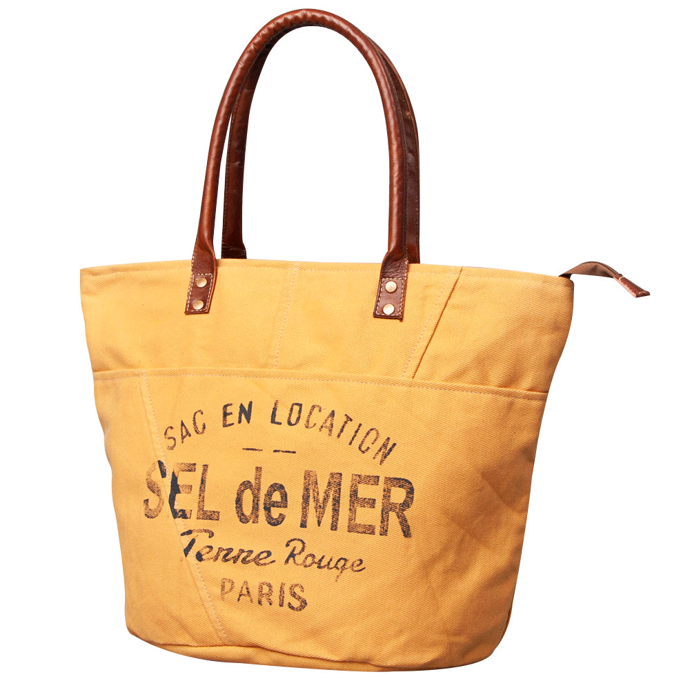 LC-KB467 Weekender Upcycled Canvas Ladies Bag