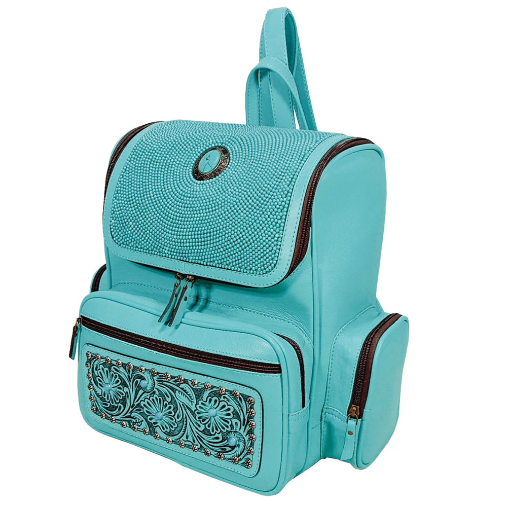 ADBG1886 Backpack Hand Tooled Genuine Leather Women Bag