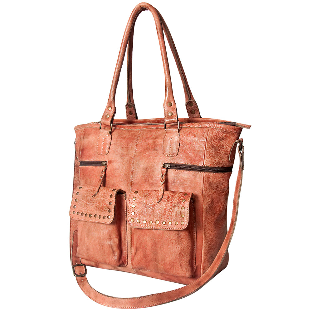 LC-NMBG116 Tote Genuine Leather women bag western Bag
