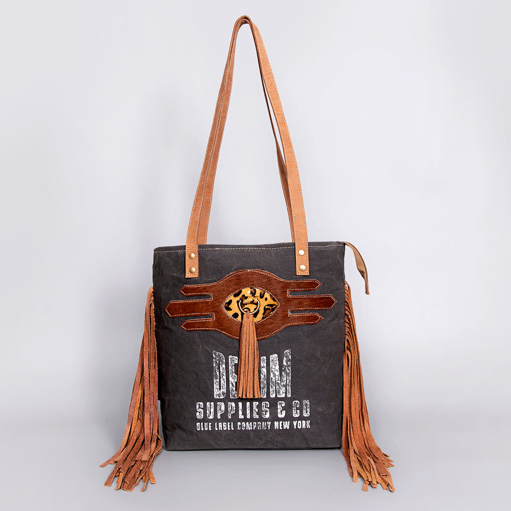 LC-OHV122 Weekender Upcycled Canvas Ladies Bag