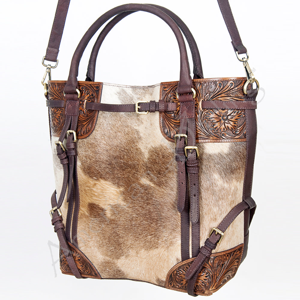 LC-ADBGI147A Tote Hair On Genuine Western Leather Women Bag
