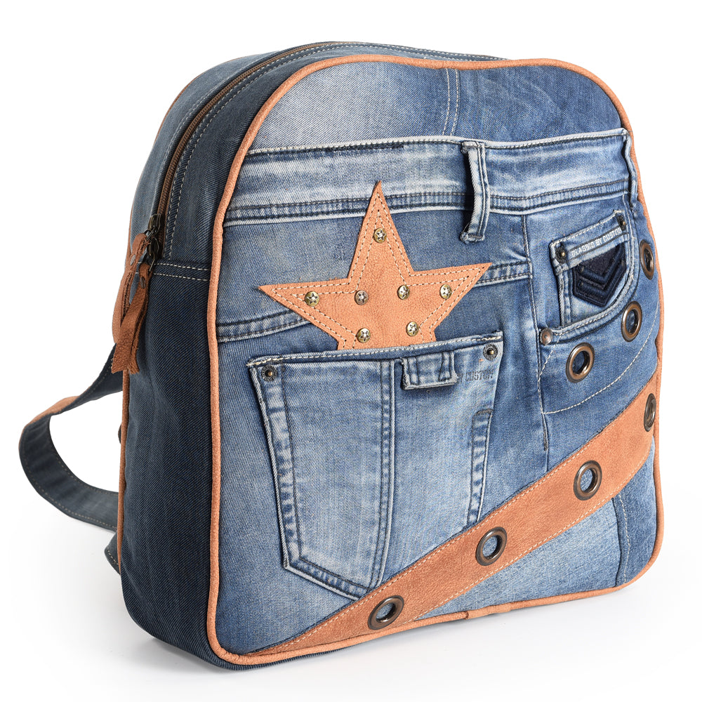 LC-OHV149 Weekender Upcycled Canvas Ladies Bag