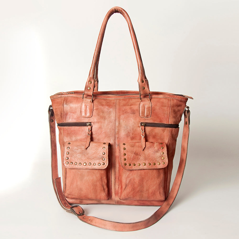 LC-NMBG116 Tote Genuine Leather women bag western Bag