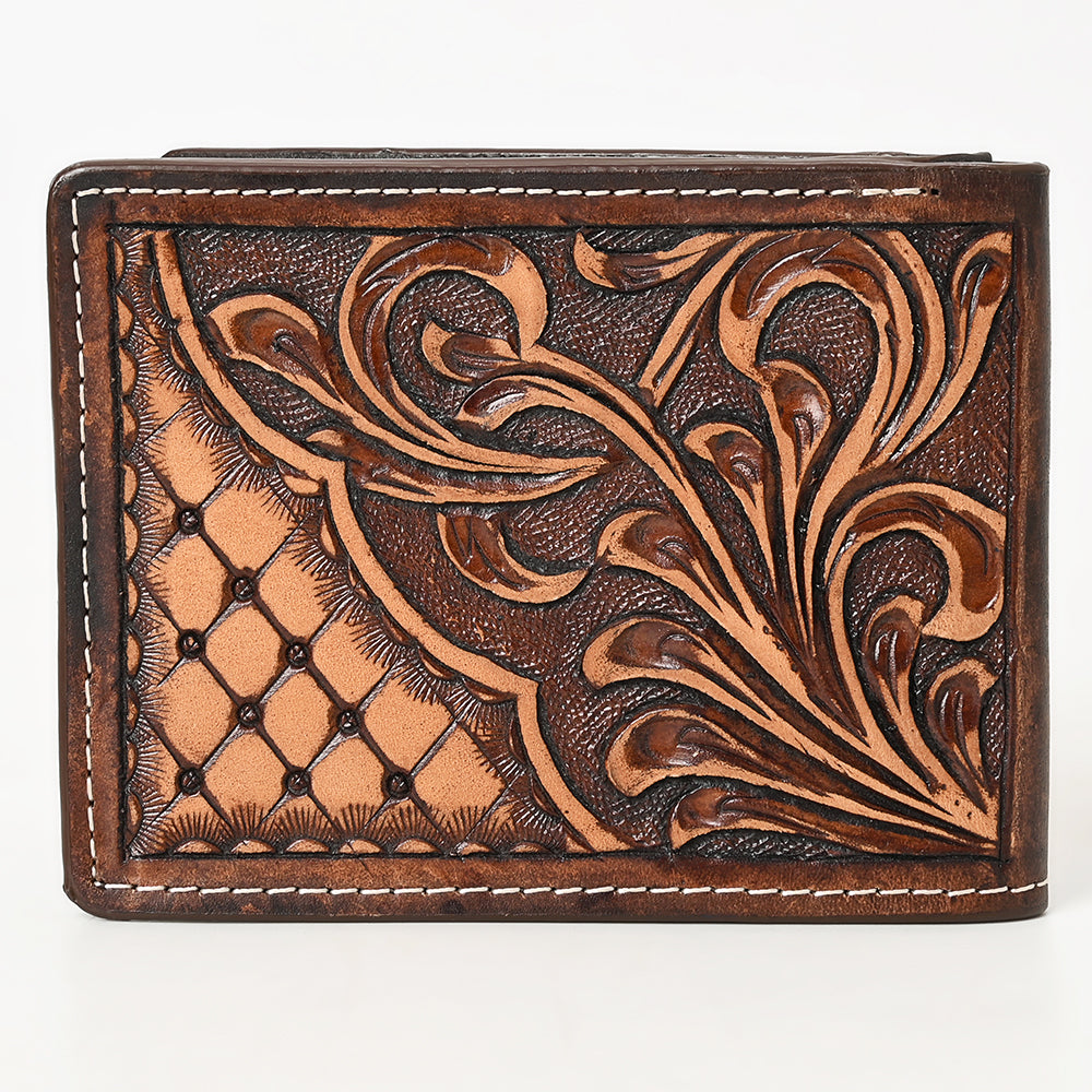 BEBGM167-Western Leather Wallet
