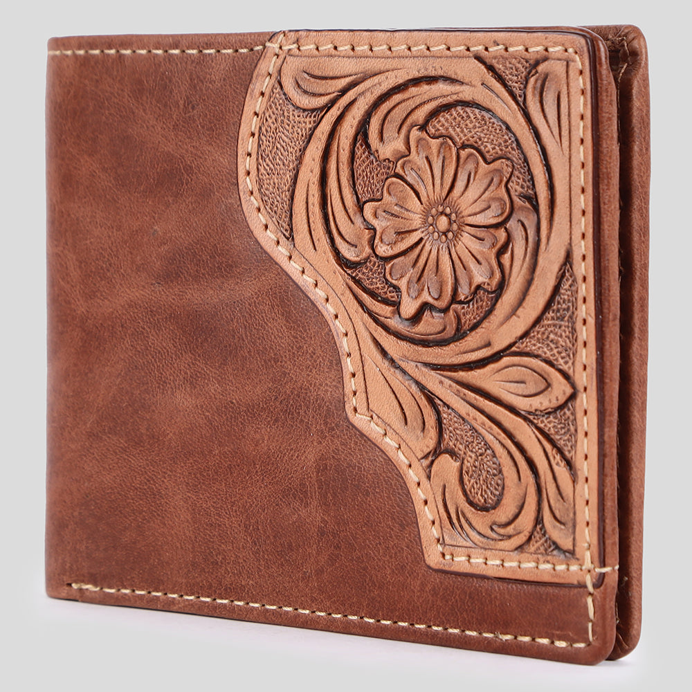 BEBGM177-Western Leather Wallet
