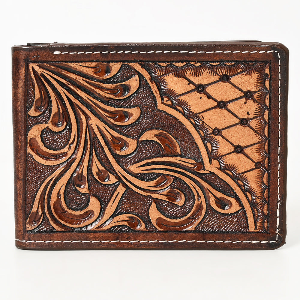 BEBGM167-Western Leather Wallet