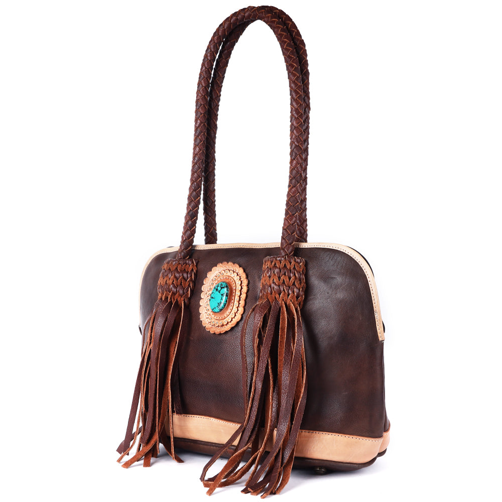 LC-ADBGM333 Tote Genuine Western Leather Women Bag