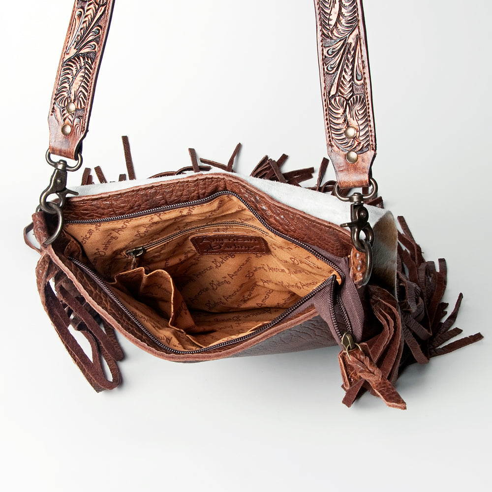 LC-ADBGZ137C Messenger Genuine Western Leather Women Bag