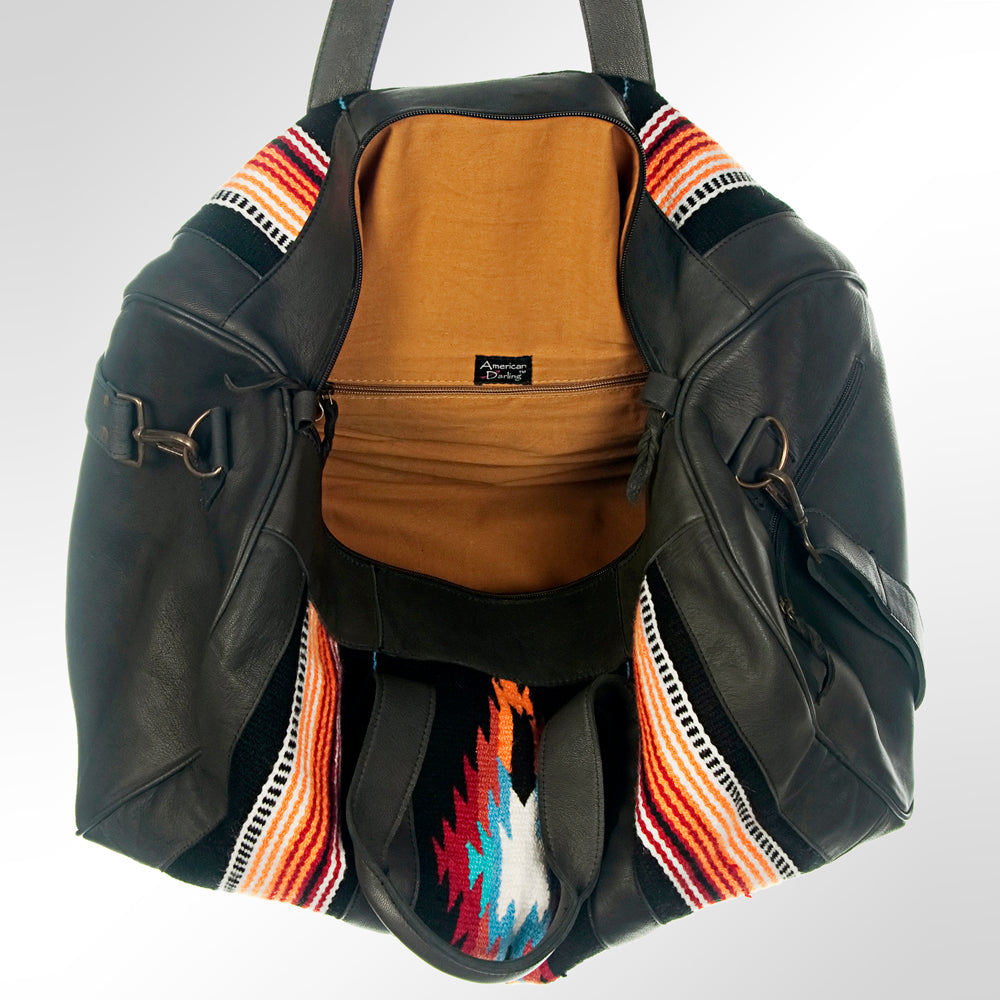 LC-ADBGZ185B Duffel Genuine Western Leather Women Bag