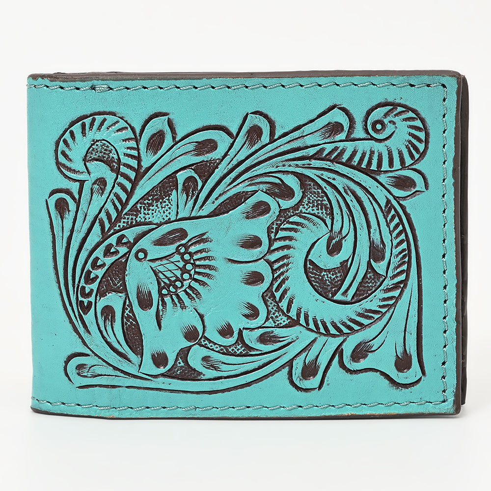 LC-ADBGZ791B Wallet Genuine Western Leather Women Bag
