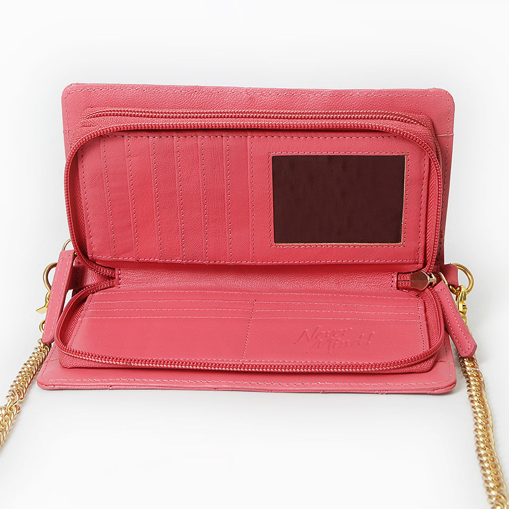 NMBGM220 Organiser Vintage Handmade Genuine Cowhide Leather Women Bag