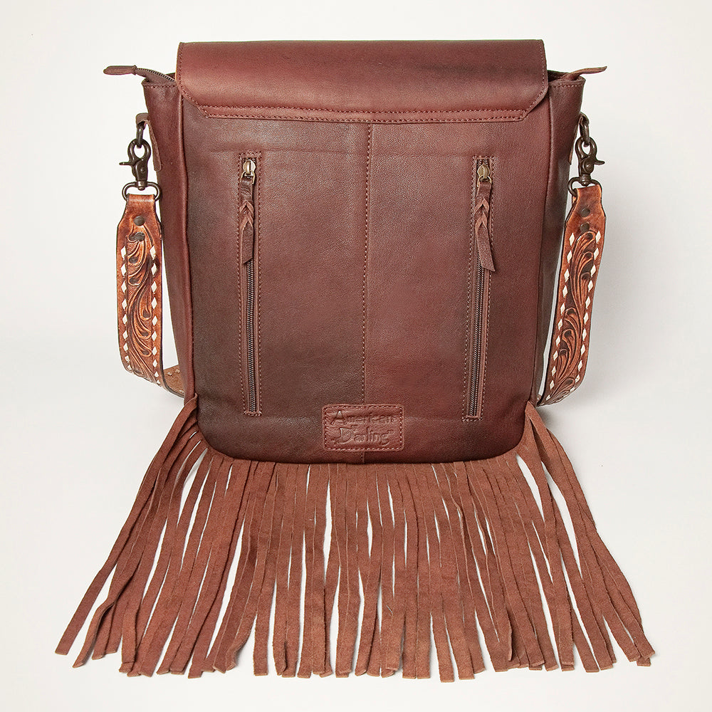 LC-ADBGZ289A Messenger Genuine Western Leather Women Bag