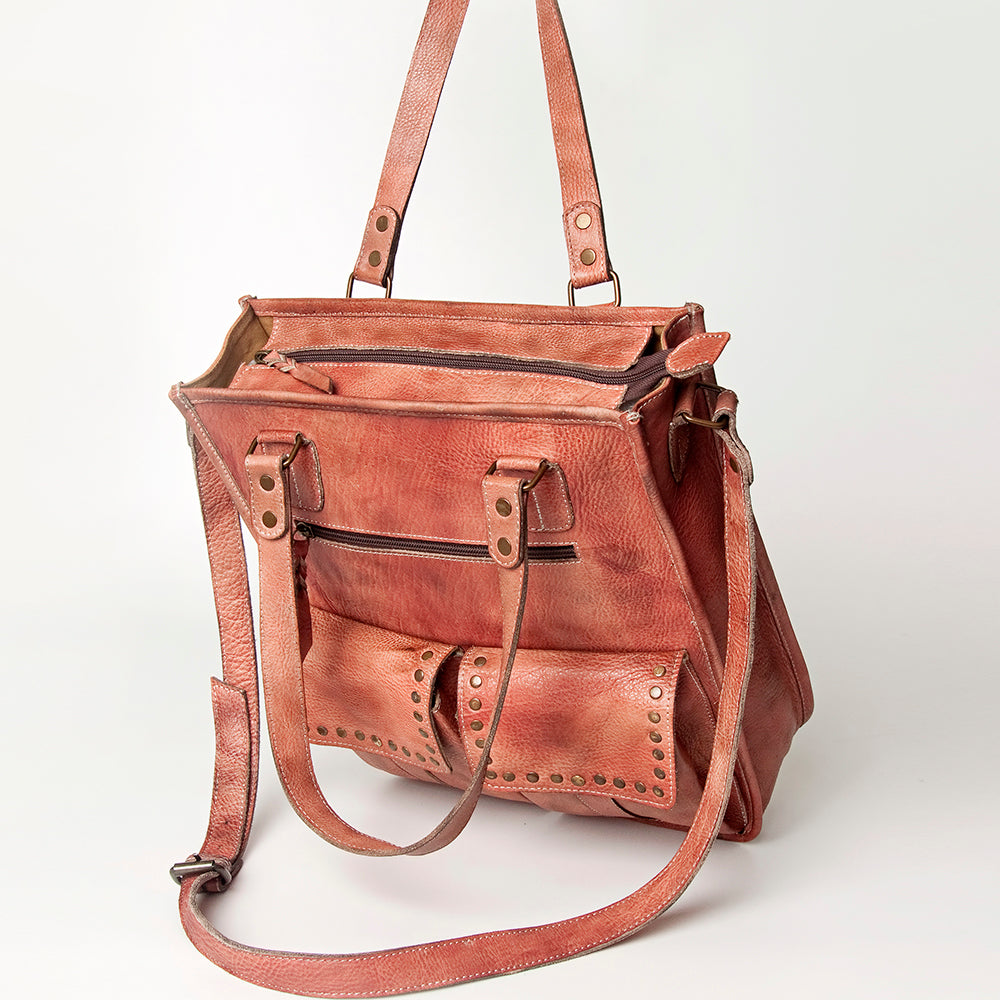 LC-NMBG111 Tote Genuine Leather women bag western Bag