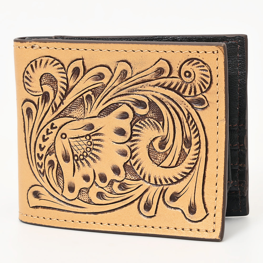 LC-ADBGZ791A Wallet Genuine Western Leather Women Bag