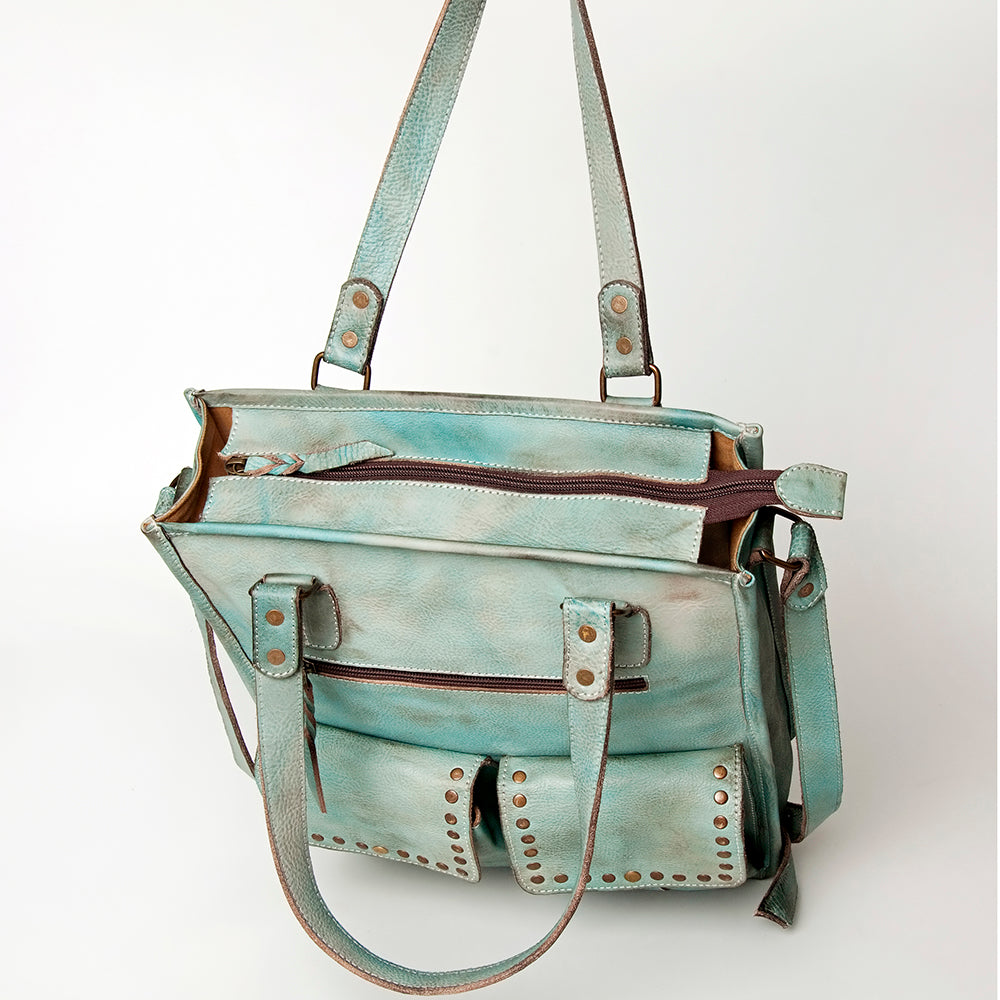 LC-NMBG111 Tote Genuine Leather women bag western Bag